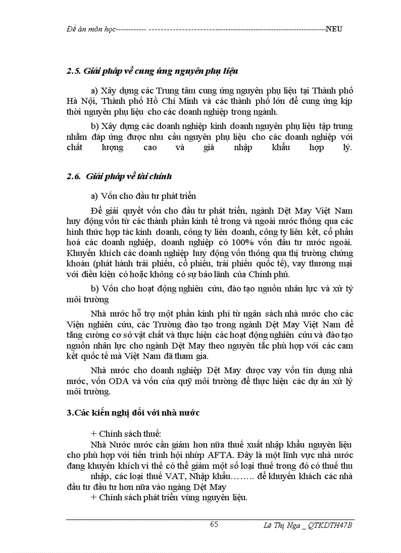 image for page Nâng cao năng lực cạnh tranh ngành dệt may Việt Nam