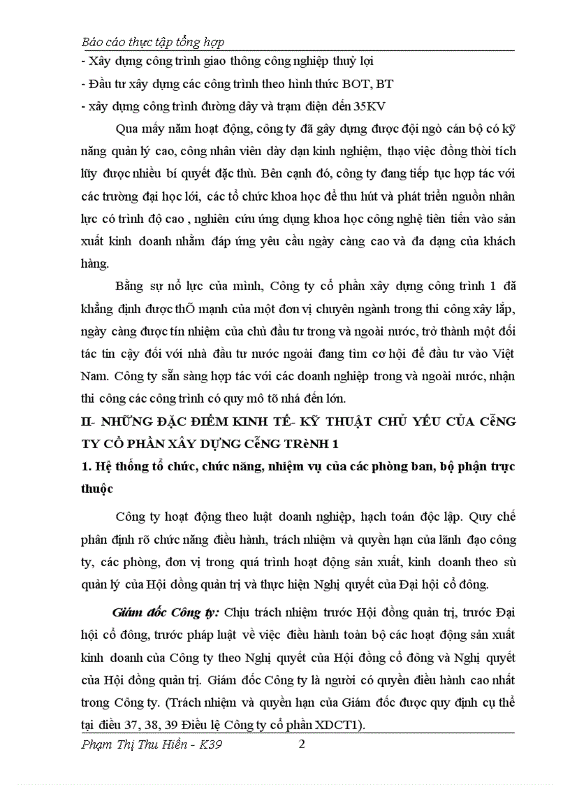 image for page Nâng cao năng lực cạnh tranh trong đấu thầu xây dựng ở Công ty cổ phần xây dựng công trình 1