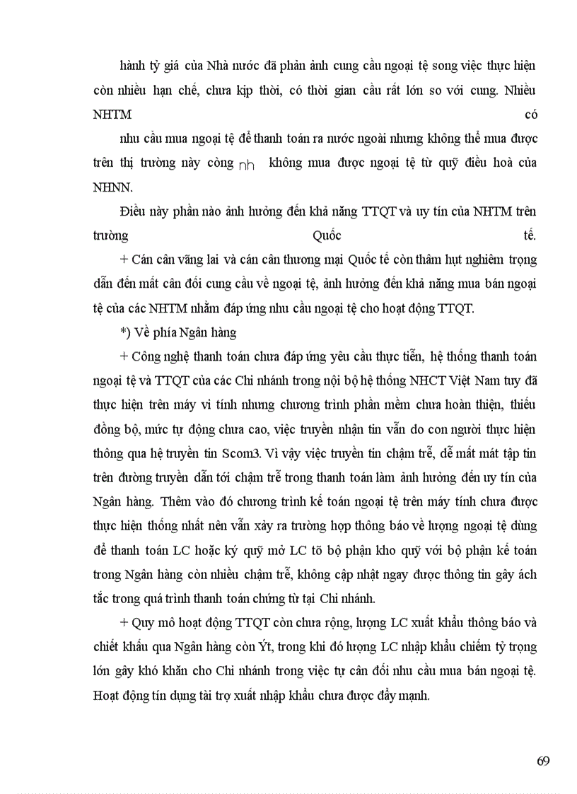 image for page Thực trạng hoạt động thanh toán quốc tế tại NHCT khu vực Ba Đình