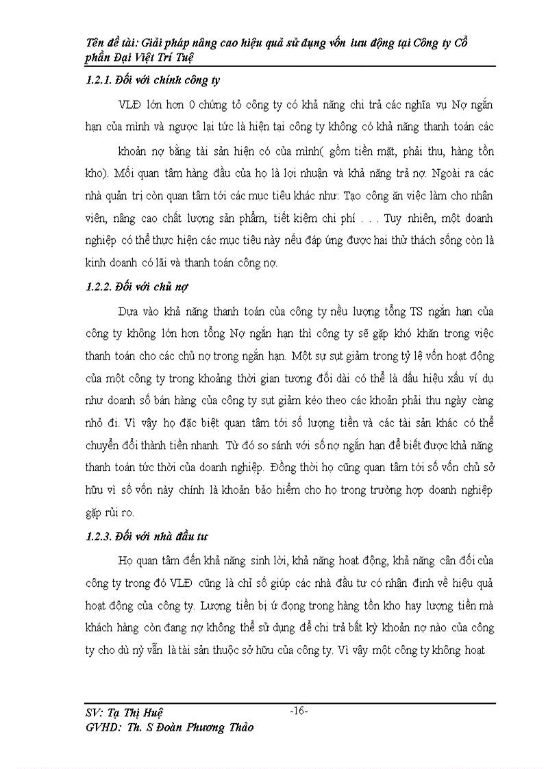 image for page Giải pháp nâng cao hiệu quả sử dụng vốn lưu động tại Công ty Cố phần Đại Việt Trí Tuệ