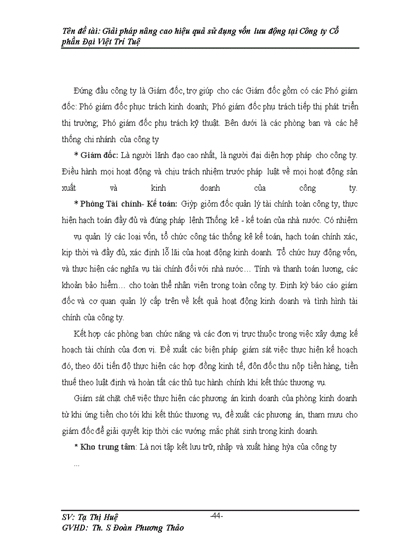 image for page Giải pháp nâng cao hiệu quả sử dụng vốn lưu động tại Công ty Cố phần Đại Việt Trí Tuệ