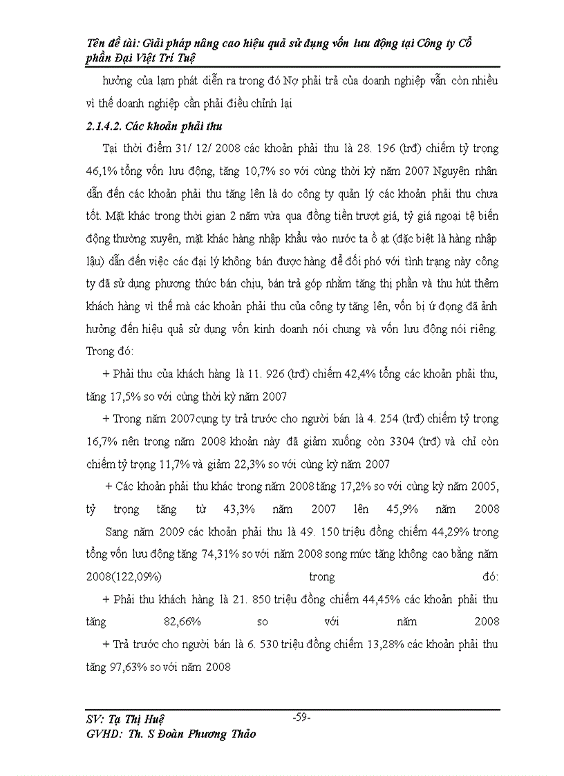 image for page Giải pháp nâng cao hiệu quả sử dụng vốn lưu động tại Công ty Cố phần Đại Việt Trí Tuệ