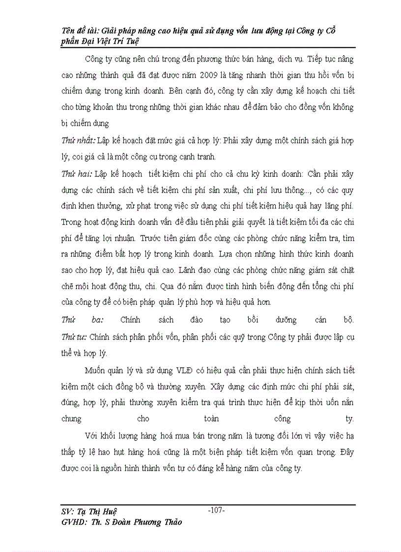 image for page Giải pháp nâng cao hiệu quả sử dụng vốn lưu động tại Công ty Cố phần Đại Việt Trí Tuệ