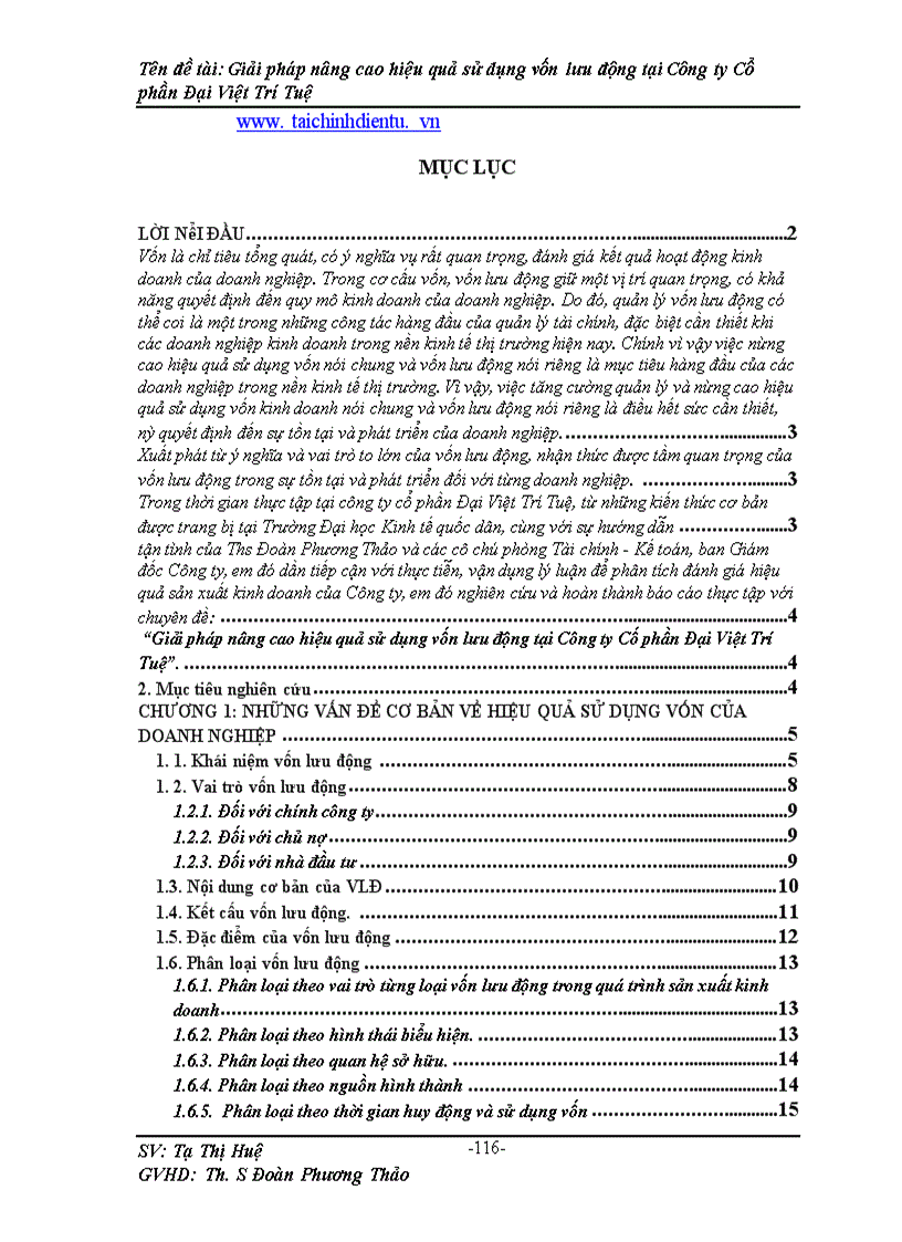 image for page Giải pháp nâng cao hiệu quả sử dụng vốn lưu động tại Công ty Cố phần Đại Việt Trí Tuệ