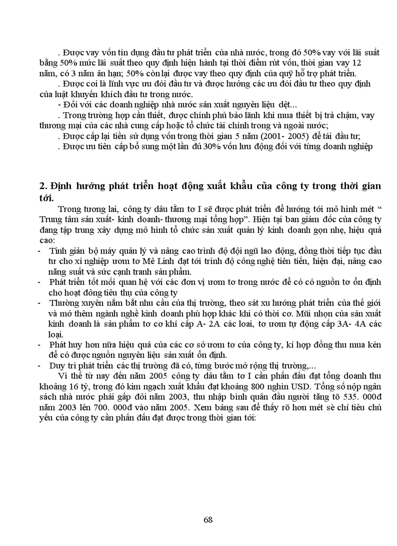 image for page Một số giải pháp thúc đẩy hoạt động xuất khẩu ở công ty dâu tằm tơ I- Hà Nội
