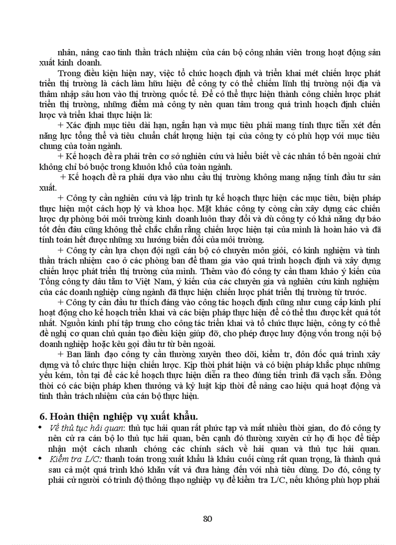 image for page Một số giải pháp thúc đẩy hoạt động xuất khẩu ở công ty dâu tằm tơ I- Hà Nội