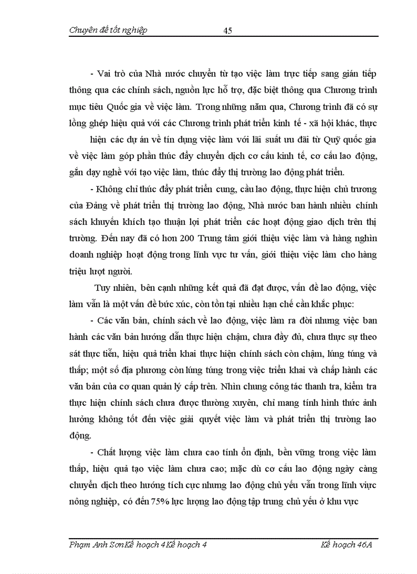 image for page Một số giải pháp nhằm tăng cường tạo việc làm bền vững ở Việt Nam