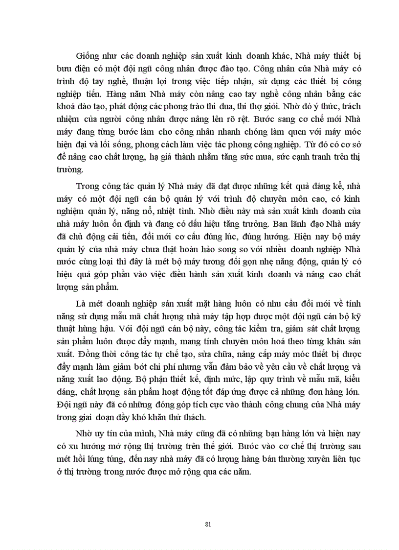 image for page Một số giải pháp nhằm nâng cao chất lượng sản phẩm ở Nhà máy thiết bị bưu điện