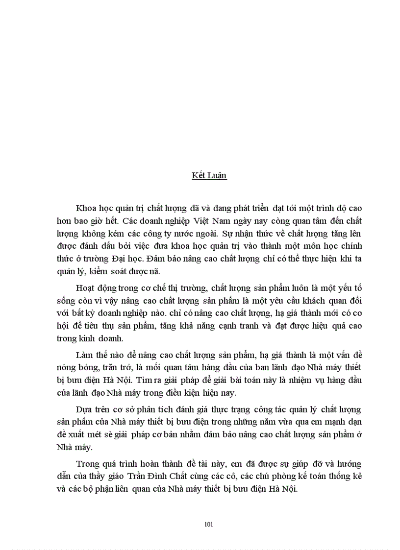 image for page Một số giải pháp nhằm nâng cao chất lượng sản phẩm ở Nhà máy thiết bị bưu điện