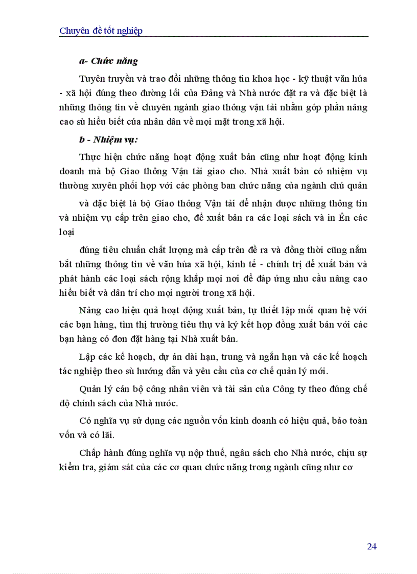 image for page Một số giải pháp marketing nhằm nâng cao hiệu quả sản xuất kinh doanh của Nhà xuất bản Giao thông vận tải