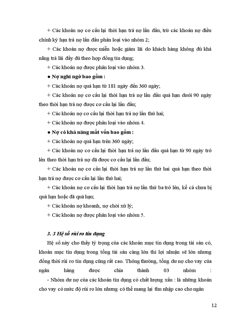 image for page Rủi ro tín dụng trong hoạt động kinh doanh của ngân hàng