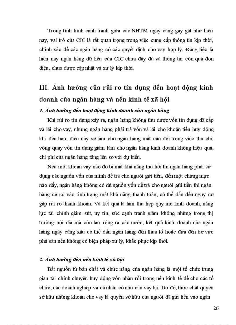 image for page Rủi ro tín dụng trong hoạt động kinh doanh của ngân hàng