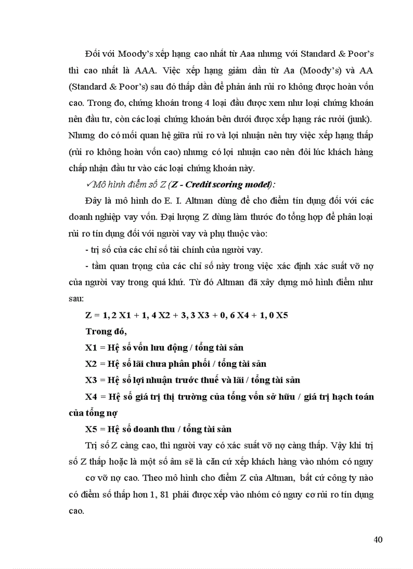 image for page Rủi ro tín dụng trong hoạt động kinh doanh của ngân hàng