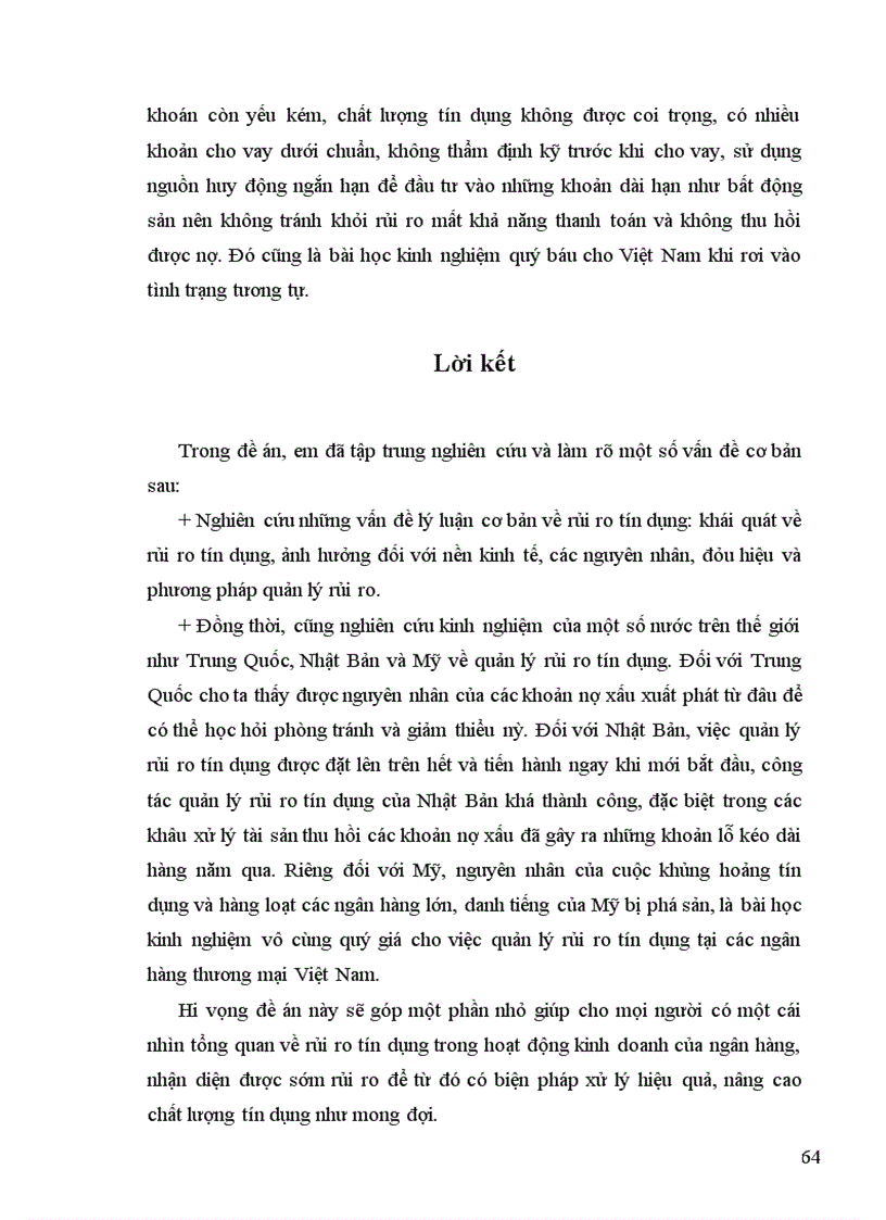 image for page Rủi ro tín dụng trong hoạt động kinh doanh của ngân hàng