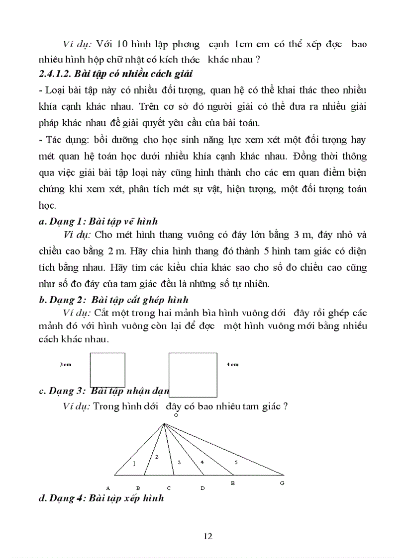 image for page Hình thành và rèn luyện tư duy logic cho học sinh thông qua dạy các khái niệm hình học ở tiểu học