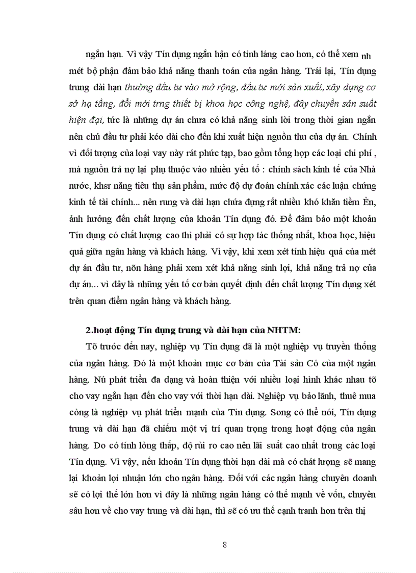 image for page Giải pháp nâng cao chất lượng Tín dụng Trung và Dài hạn tại chi nhánh Ngân hàng Đầu Tư và Phát Triển Bắc Hà Nội