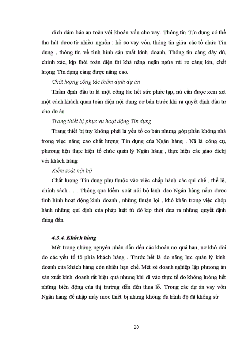 image for page Giải pháp nâng cao chất lượng Tín dụng Trung và Dài hạn tại chi nhánh Ngân hàng Đầu Tư và Phát Triển Bắc Hà Nội