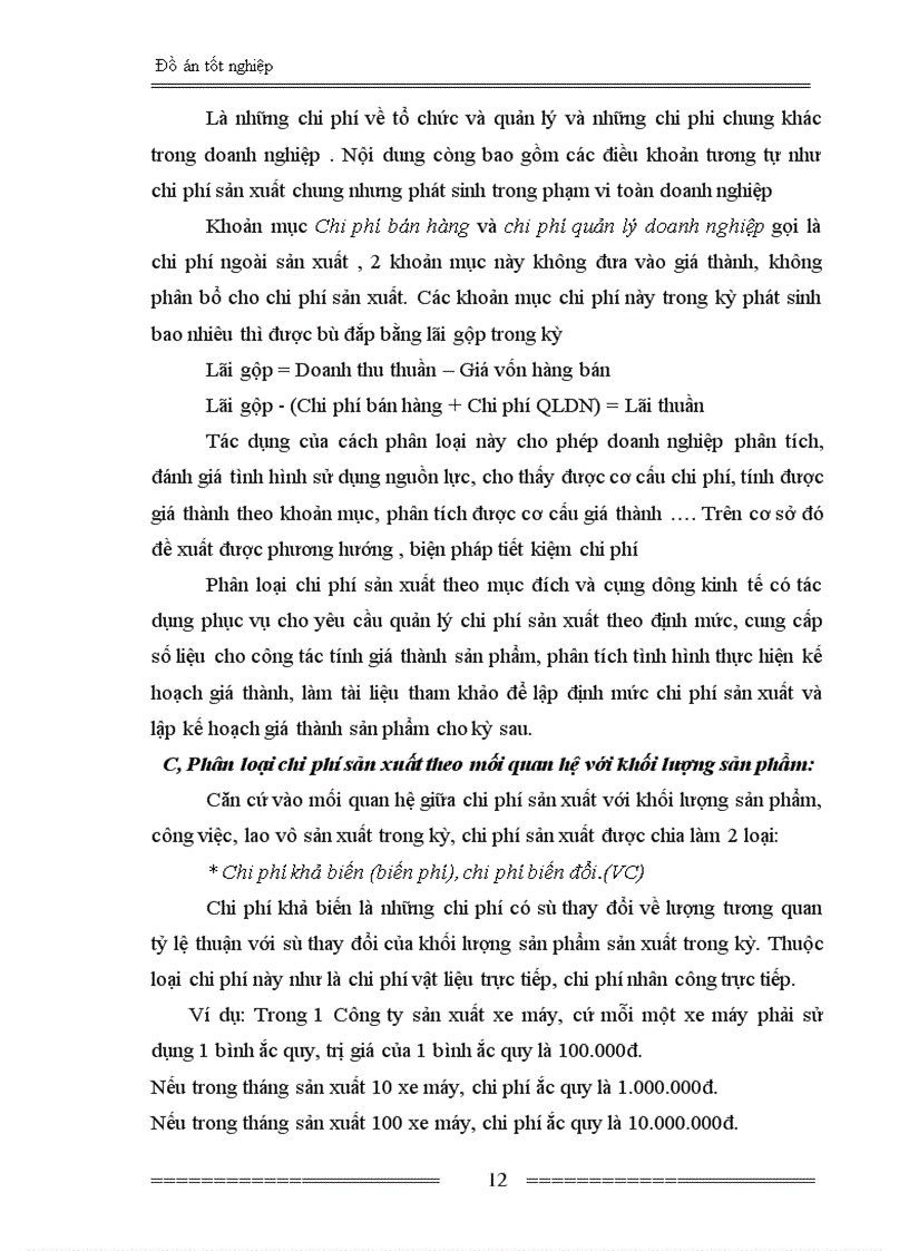image for page Phân tích chi phí sản xuất, tìm biện pháp hạ giá thành sản phẩm tại công ty gốm xây dựng382 Đông Anh
