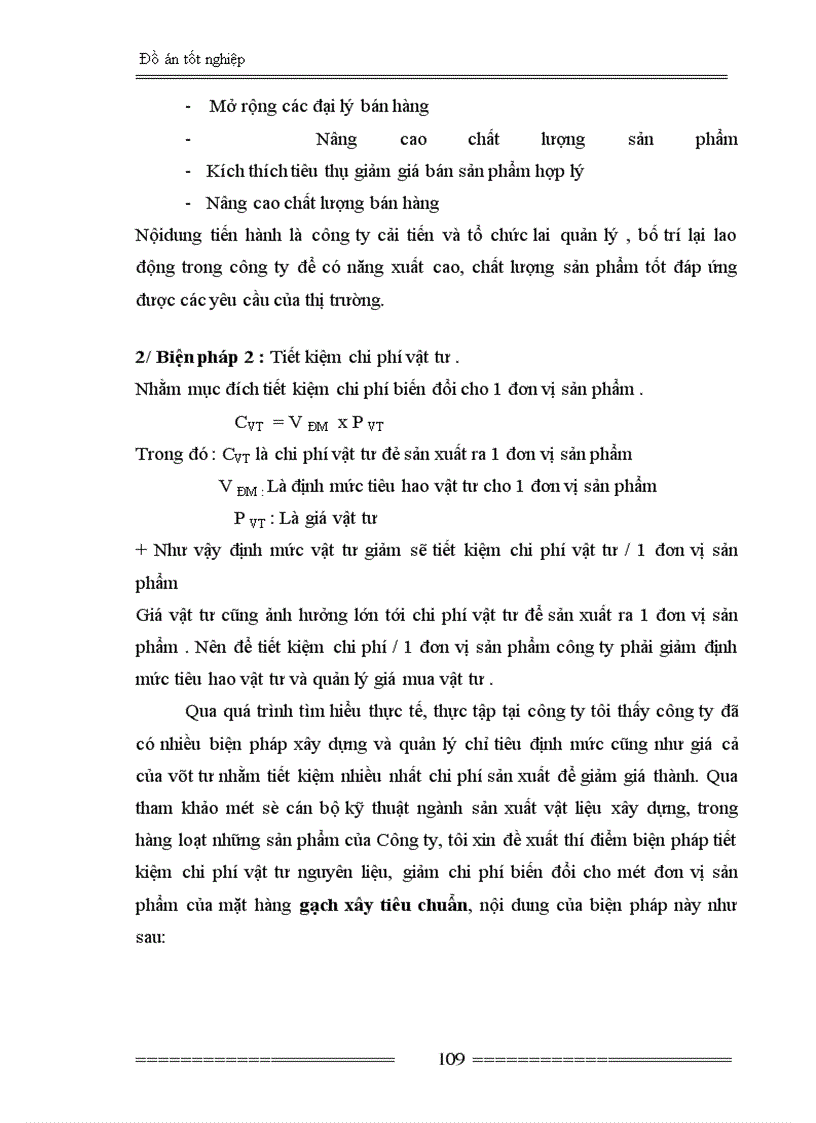 image for page Phân tích chi phí sản xuất, tìm biện pháp hạ giá thành sản phẩm tại công ty gốm xây dựng382 Đông Anh