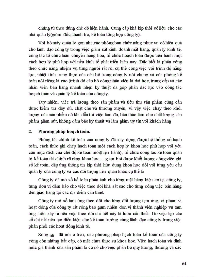 image for page Công tác tổ chức kế toán lao động tiền lương và các khoản tính theo lương tại công ty thực phẩm miền bắc