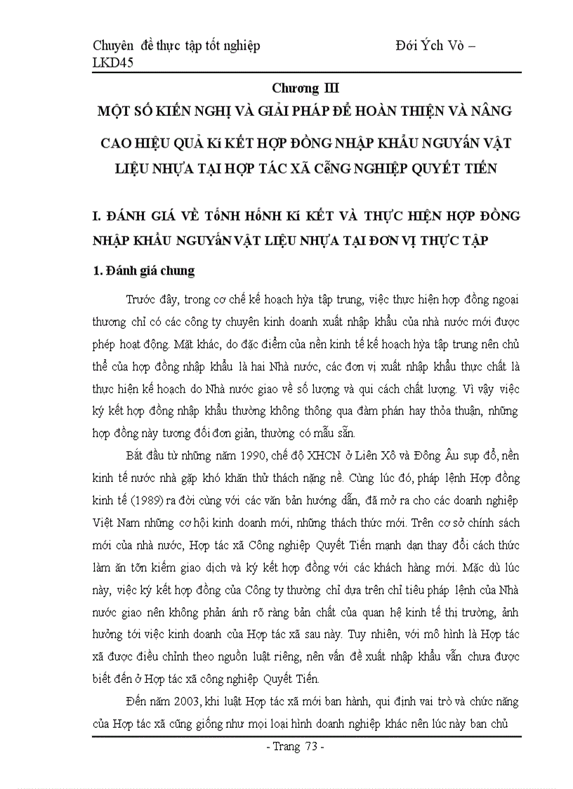 image for page Pháp luật về hợp đồng nhập khẩu và thực tiễn áp dụng tại hợp tác xã Công nghiệp Quyết Tiến