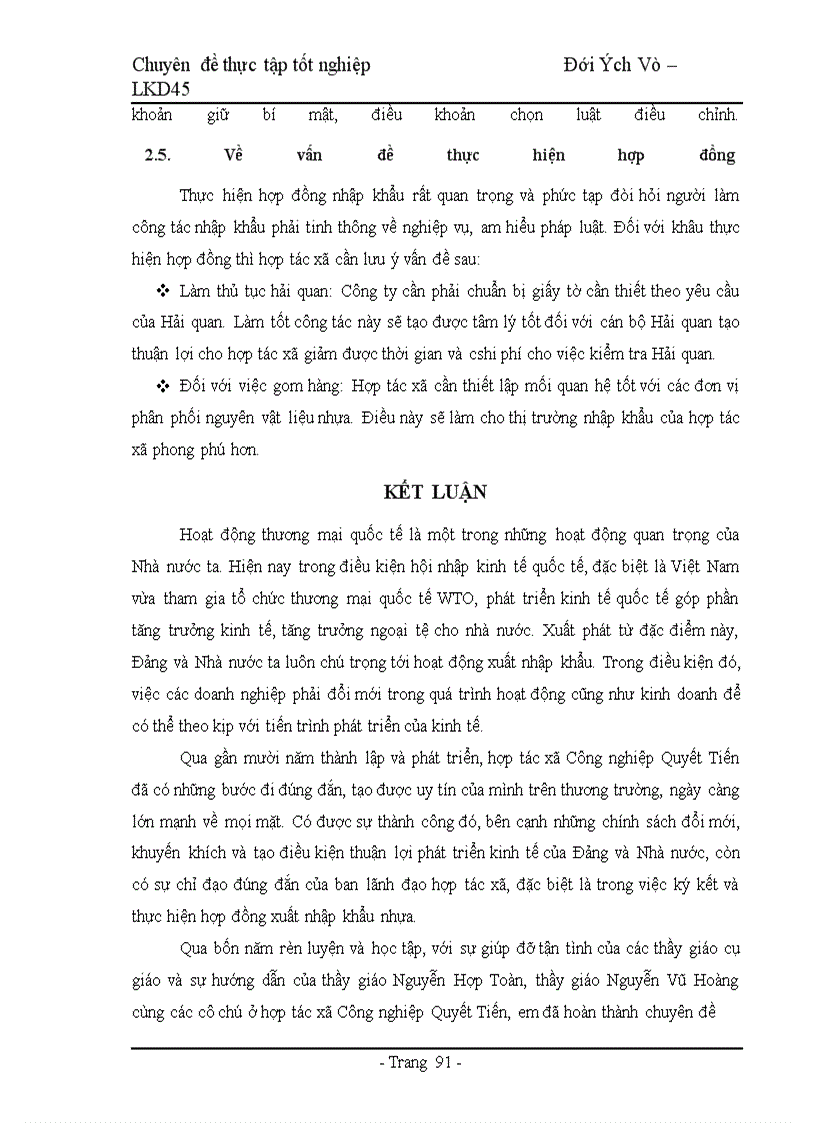 image for page Pháp luật về hợp đồng nhập khẩu và thực tiễn áp dụng tại hợp tác xã Công nghiệp Quyết Tiến
