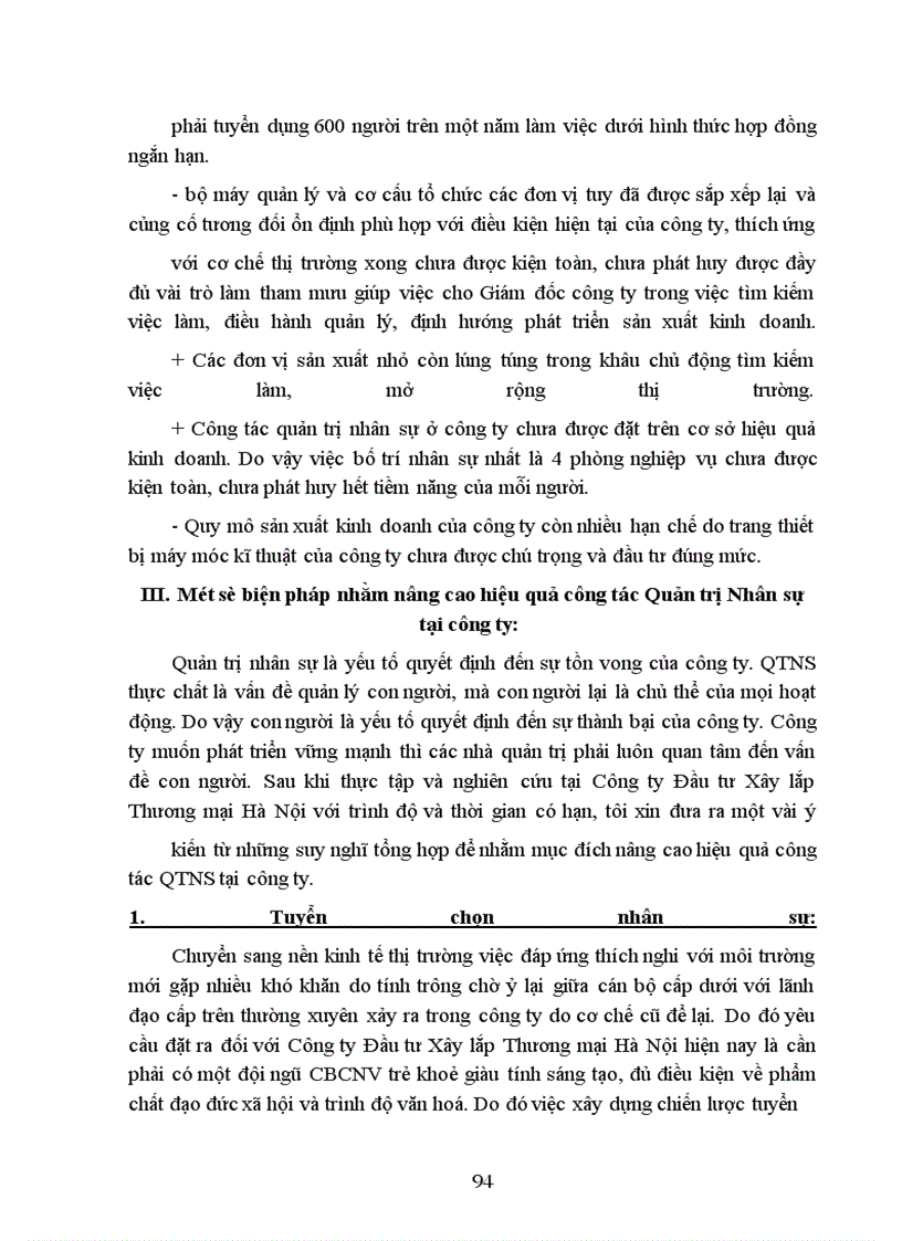image for page Một số biện pháp nhằm nâng cao công tác QTNS tại Công ty Đầu tư Xây lắp Thương mại Hà Nội