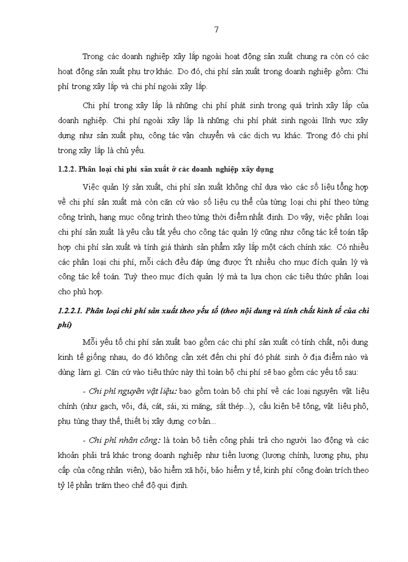 image for page Tổ chức kế toán chi phí sản xuất và tính giá thành sản phẩm tại Công ty Xây dựng số 1 - Tổng Công ty Xây dựng Hà Nội