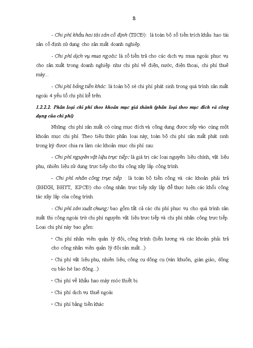 image for page Tổ chức kế toán chi phí sản xuất và tính giá thành sản phẩm tại Công ty Xây dựng số 1 - Tổng Công ty Xây dựng Hà Nội