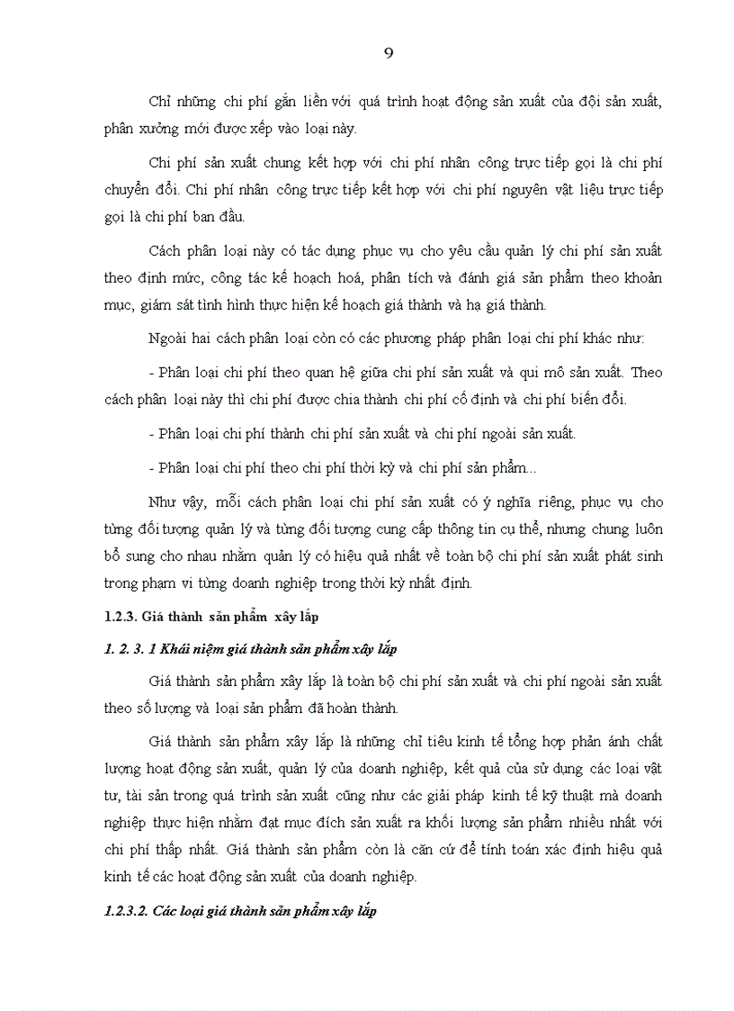 image for page Tổ chức kế toán chi phí sản xuất và tính giá thành sản phẩm tại Công ty Xây dựng số 1 - Tổng Công ty Xây dựng Hà Nội