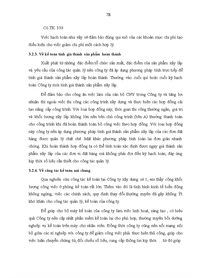 image for page Tổ chức kế toán chi phí sản xuất và tính giá thành sản phẩm tại Công ty Xây dựng số 1 - Tổng Công ty Xây dựng Hà Nội