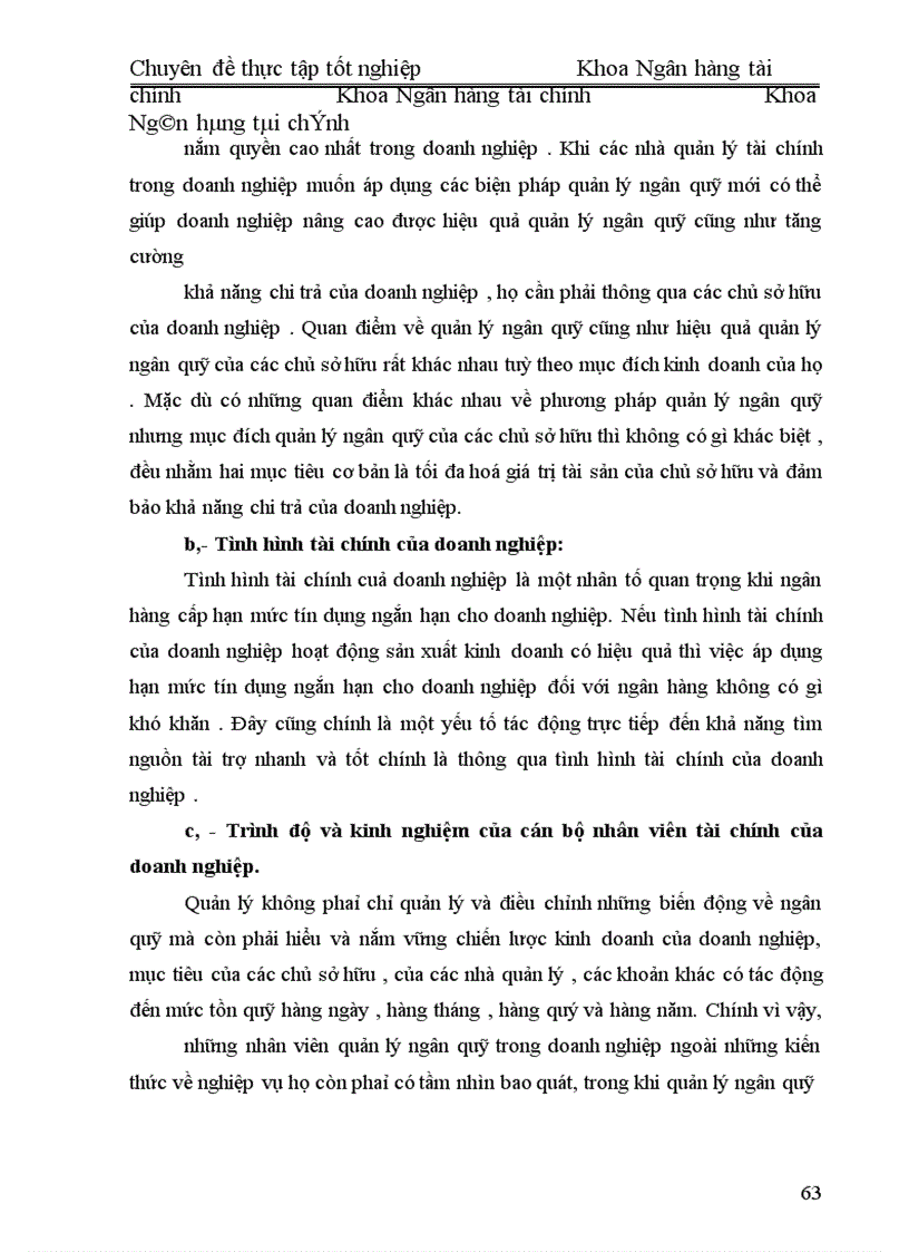 image for page Quản Lý Ngân Quỹ Tại Công TY TBGDI