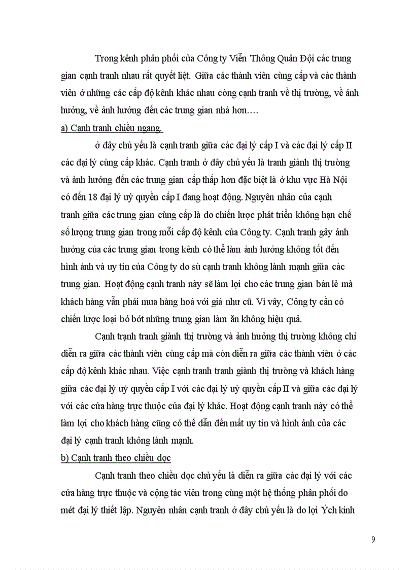 image for page Thực trạng quản lý kênh phân phối của Mạng di động VIETTEL mobile thông qua đại lý uỷ quyền cấp I
