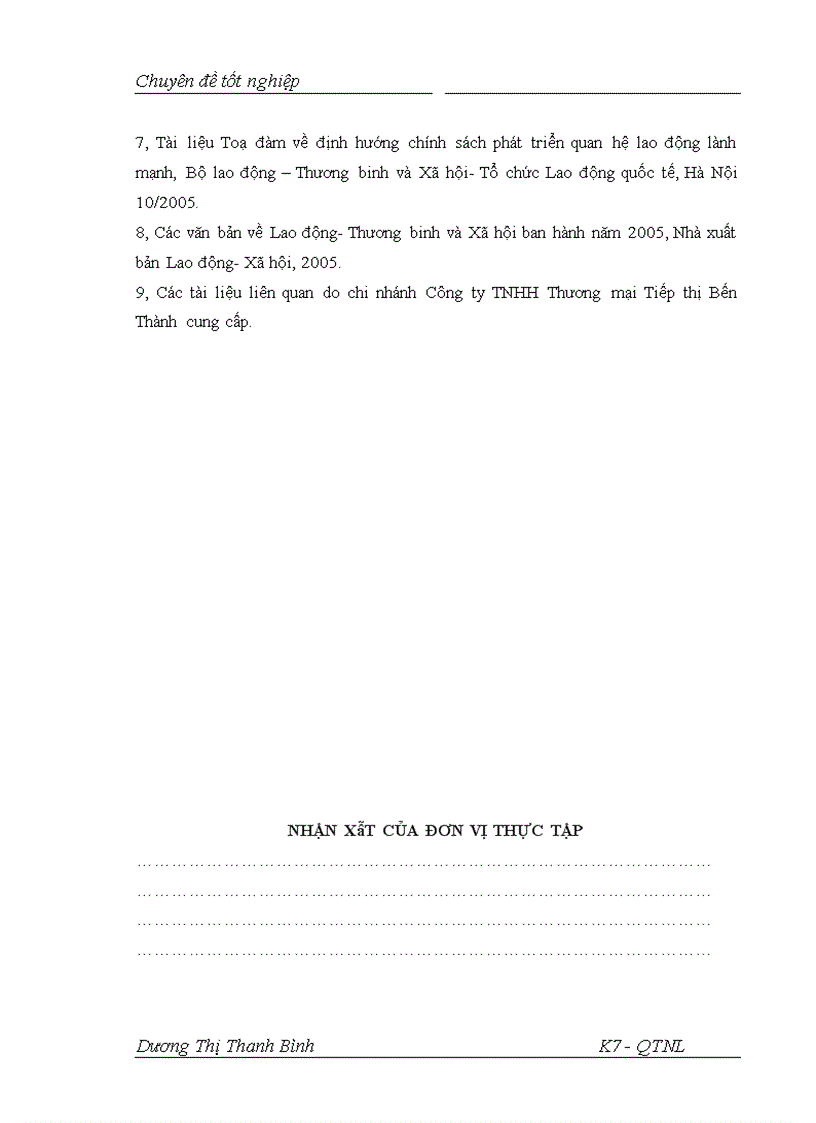 image for page Nâng cao hiệu quả công tác tuyển dụng nhân sự ở chi nhánh Công ty TNHH Thương mại Tiếp thị Bến Thành
