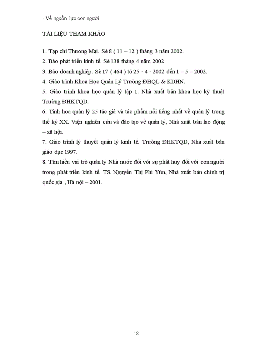 image for page Về nguồn lực con người