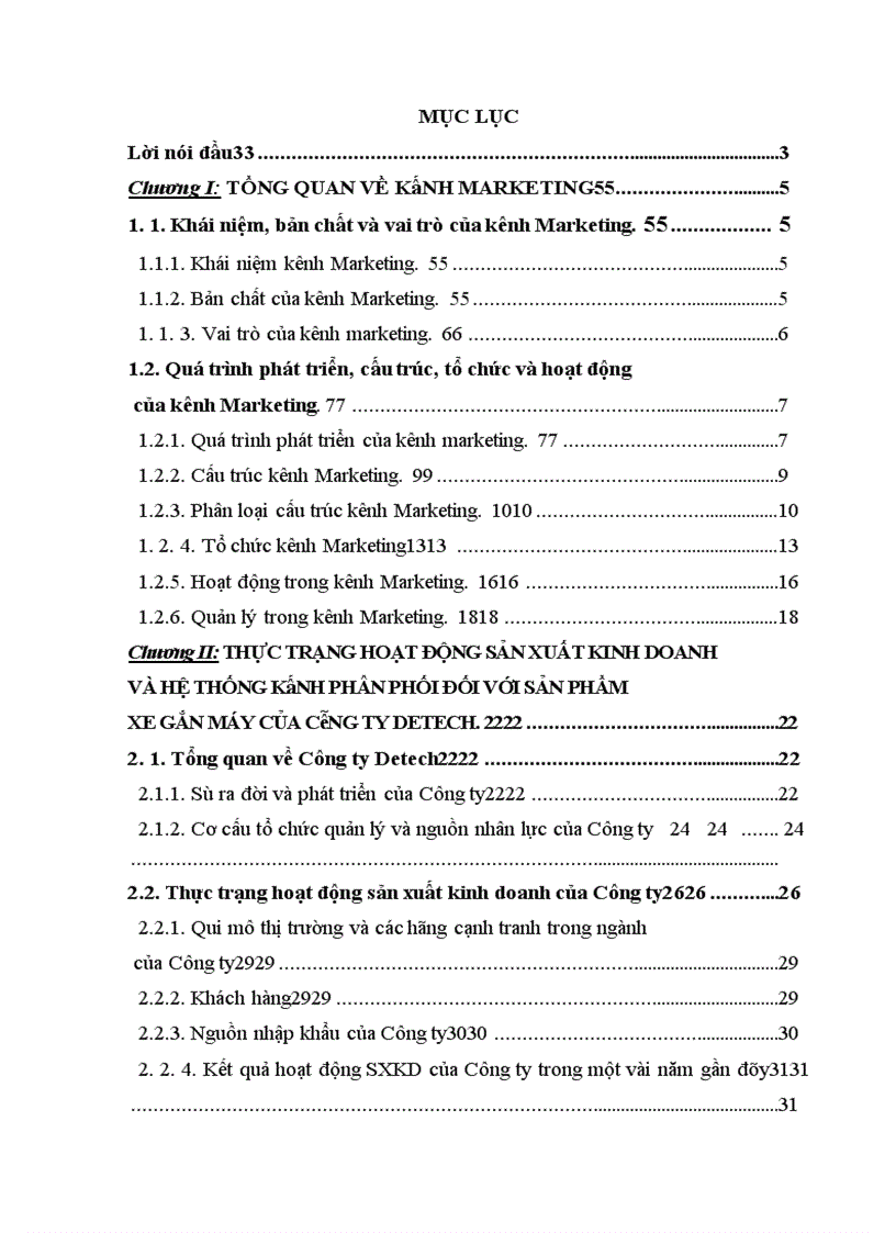 image for page Hoàn thiện hệ thống kênh phân phối cho sản phẩm xe gắn máy của công ty DETECH