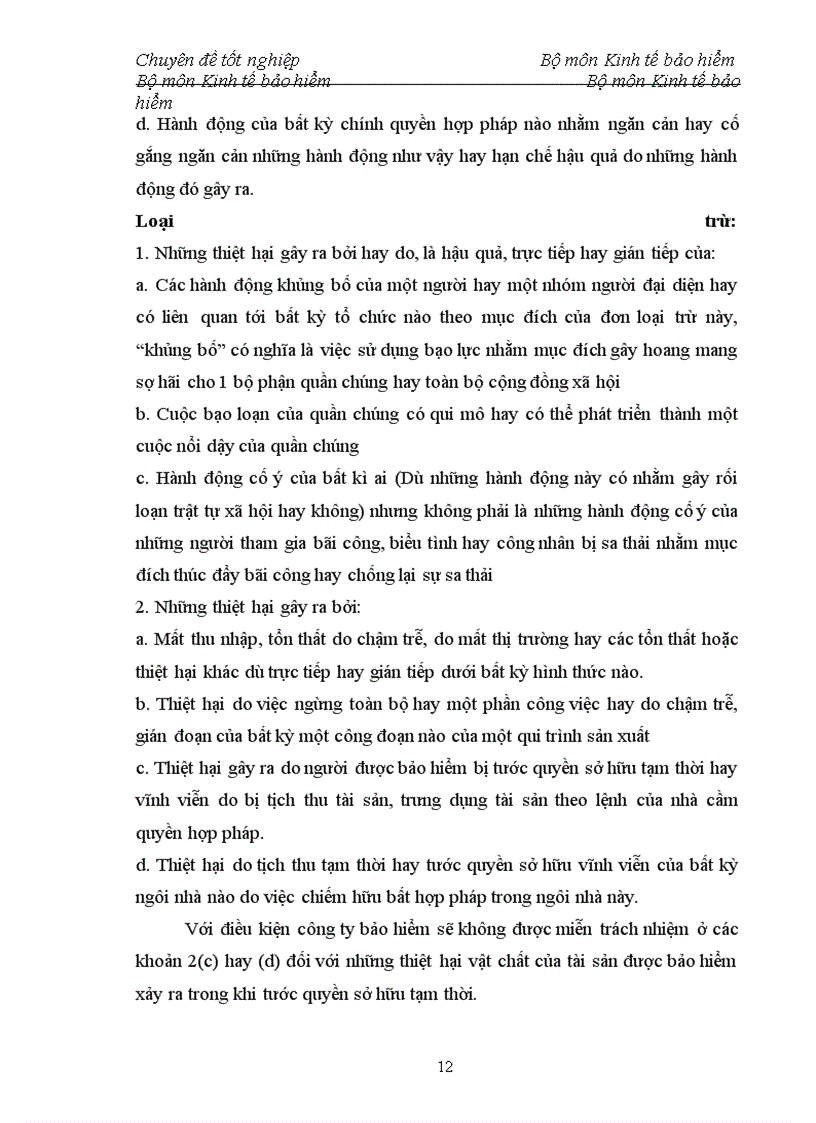 image for page Tình hình triển khai nghiệp vụ bảo hiểm giai đoạn kinh doanh sau cháy tại công ty Bảo Việt Hà Nội