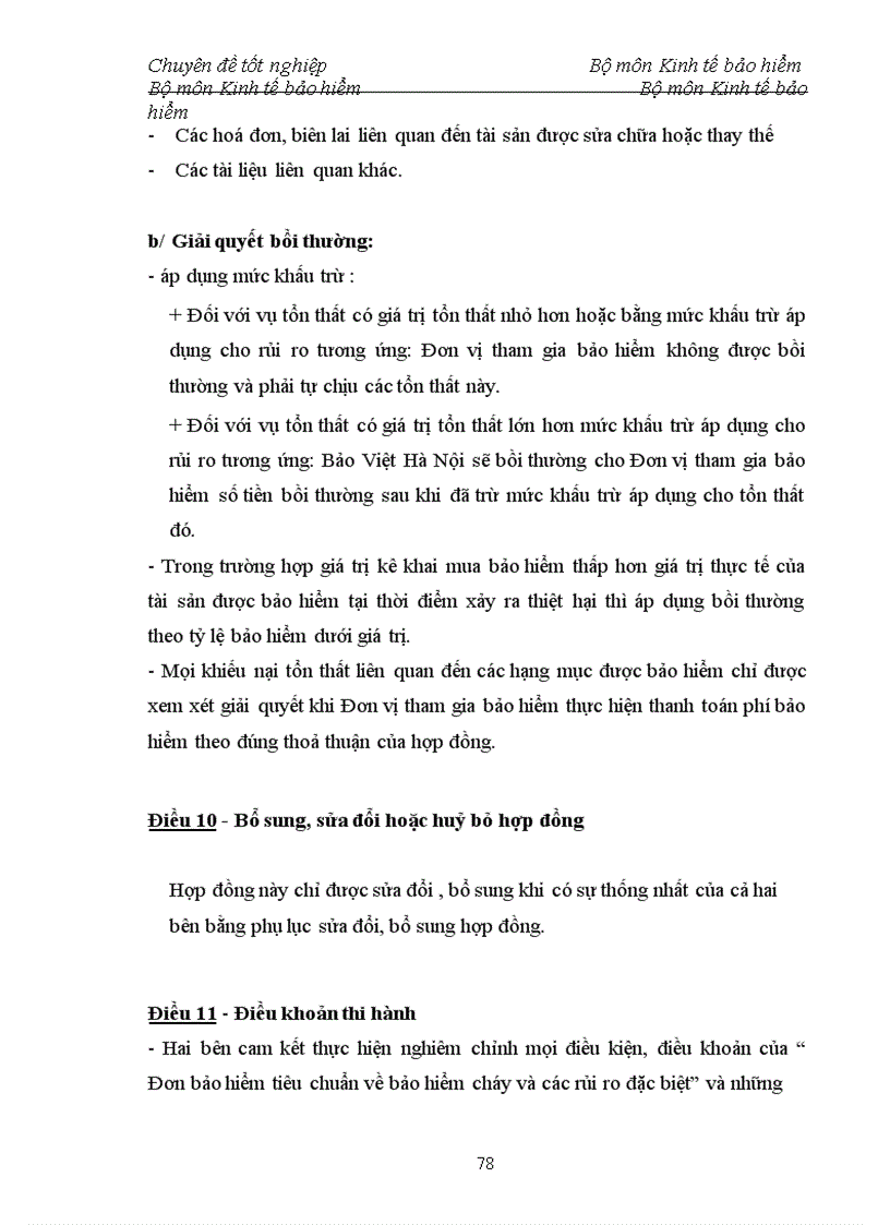 image for page Tình hình triển khai nghiệp vụ bảo hiểm giai đoạn kinh doanh sau cháy tại công ty Bảo Việt Hà Nội