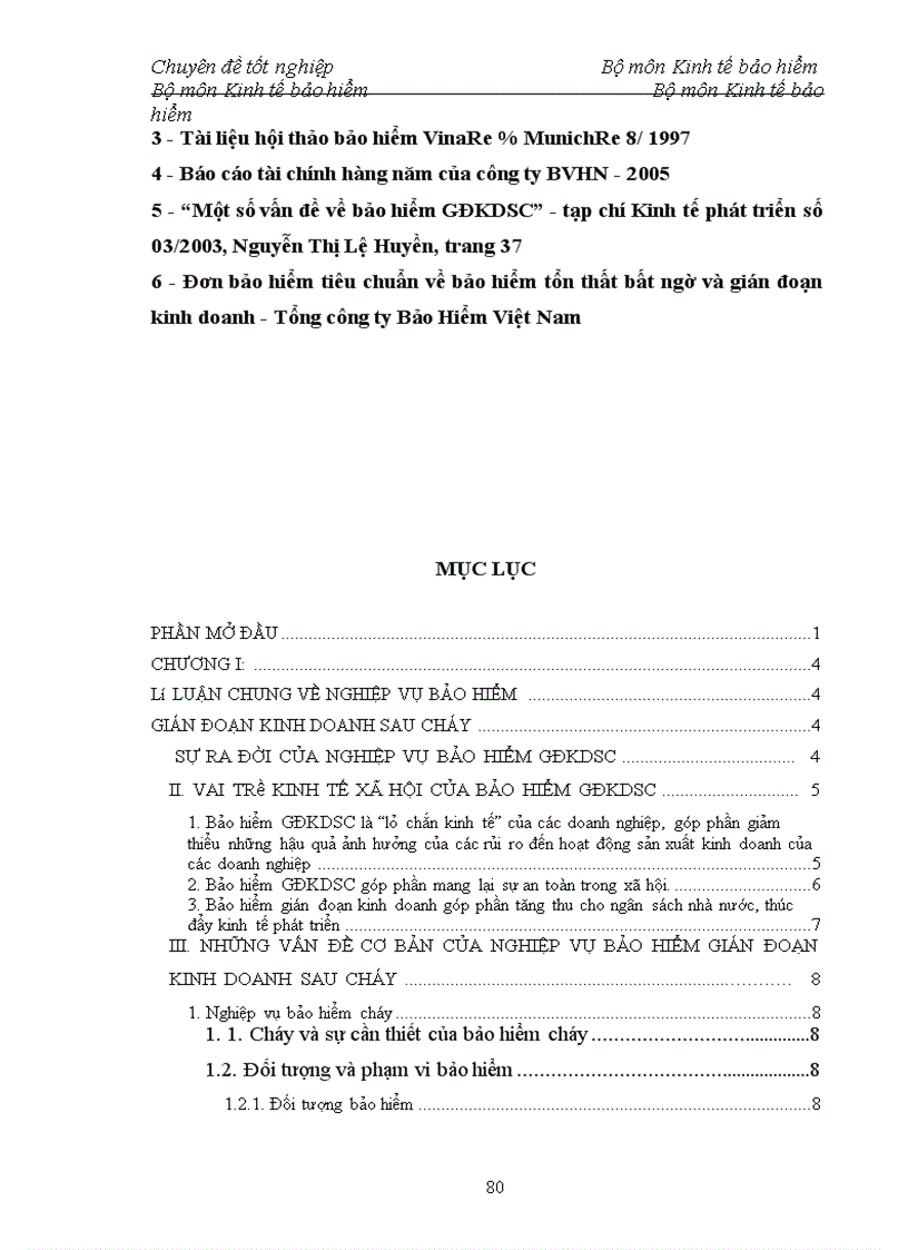 image for page Tình hình triển khai nghiệp vụ bảo hiểm giai đoạn kinh doanh sau cháy tại công ty Bảo Việt Hà Nội