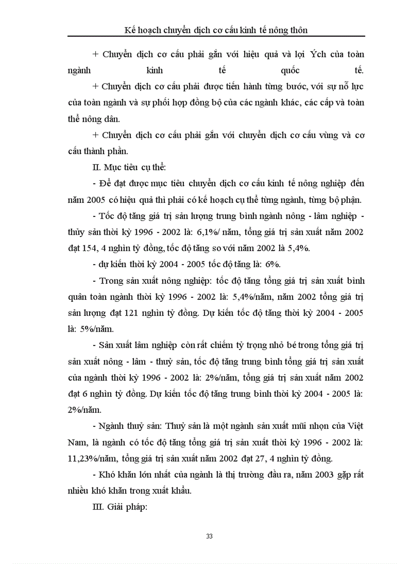 image for page Kế hoạch chuyển dịch cơ cấu kinh tế nông thôn