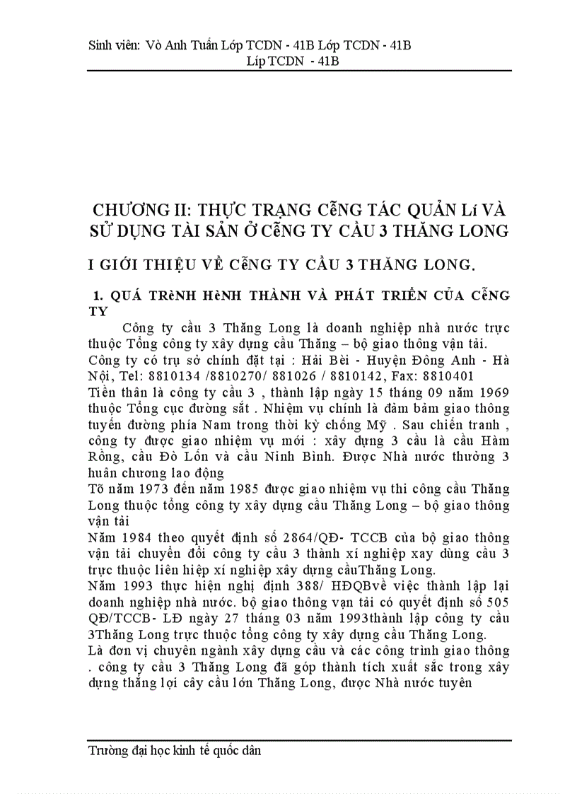 image for page Một số giải pháp nhằm nâng cao hiệu quả sử dụng tài sản tại công ty Cầu 3 Thăng Long