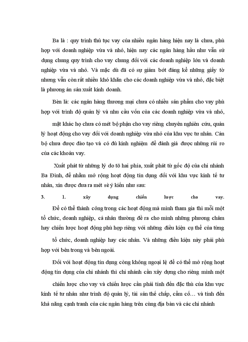 image for page Mở rộng hoạt động tín dụng đối với khu vực kinh tế tư nhân của ngân hàng ngoại thương nội chi nhánh _ Ba Đình
