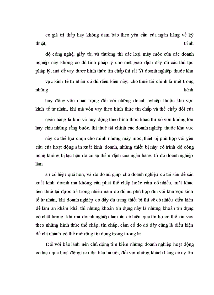 image for page Mở rộng hoạt động tín dụng đối với khu vực kinh tế tư nhân của ngân hàng ngoại thương nội chi nhánh _ Ba Đình
