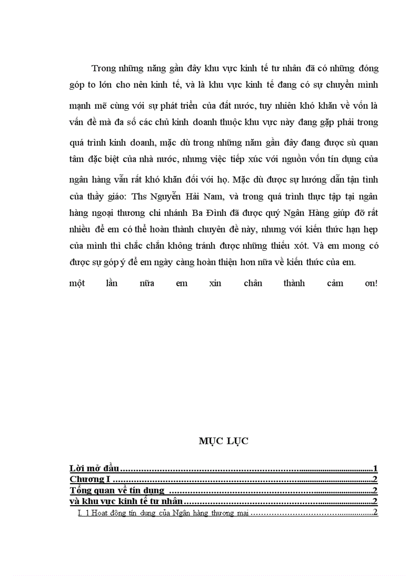 image for page Mở rộng hoạt động tín dụng đối với khu vực kinh tế tư nhân của ngân hàng ngoại thương nội chi nhánh _ Ba Đình