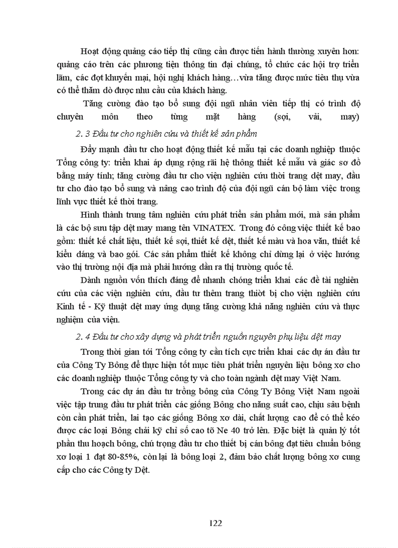 image for page Hoạt động đầu tư nâng cao chất lượng sản phẩm tại Tổng công ty Dệt-May Việt Nam