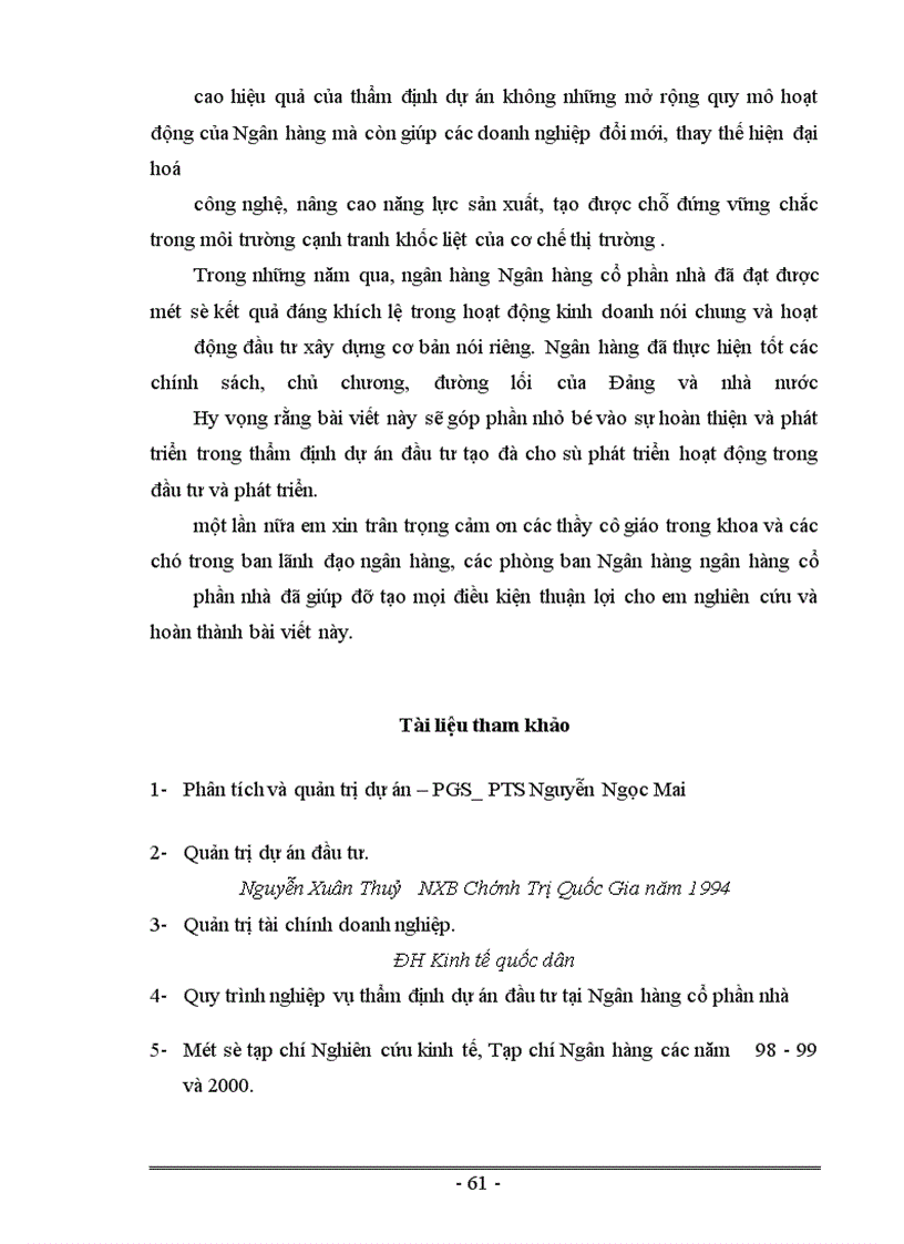 image for page Các giải pháp nhằm nâng cao chất lượng công tác thẩm định dự án đầu tư tại ngân hàng cổ phần nhà