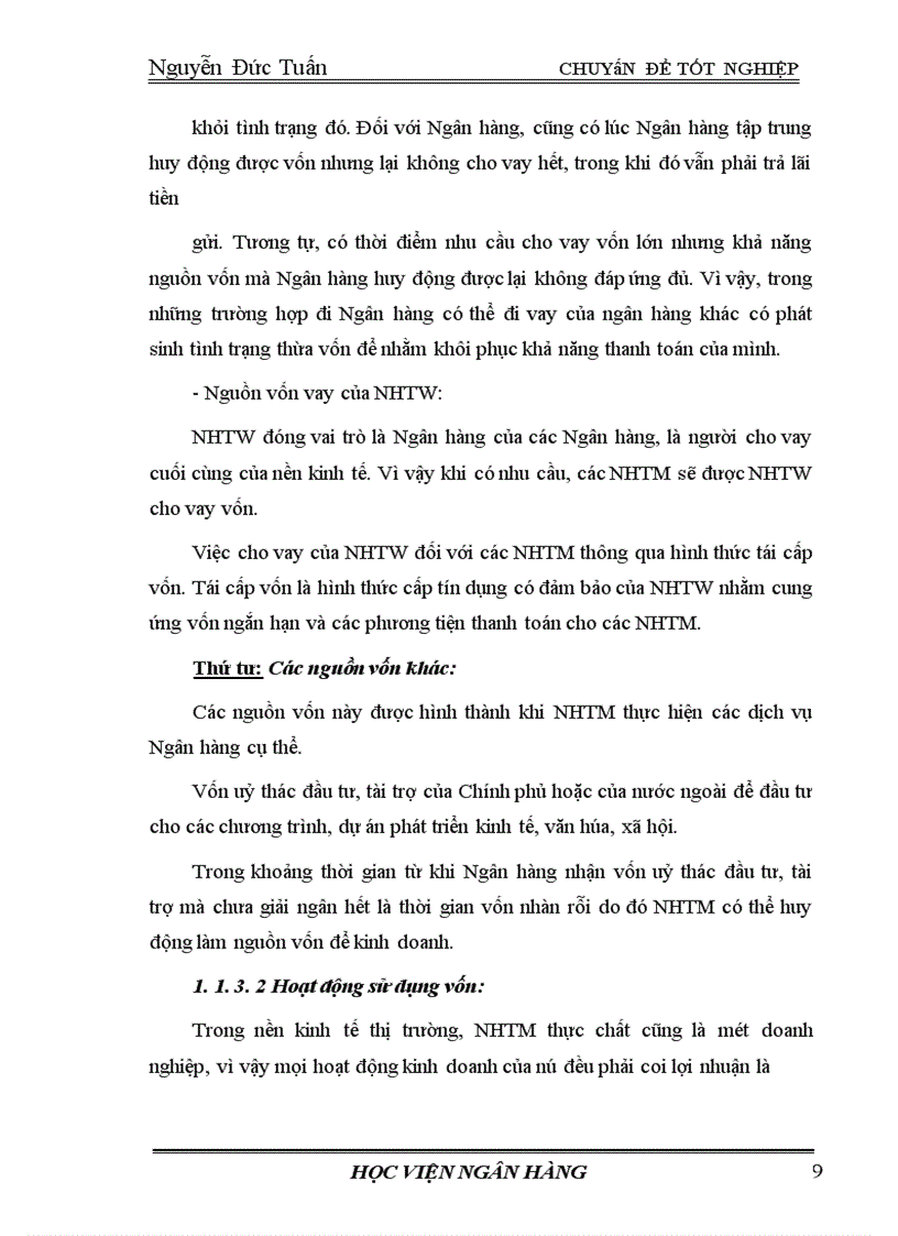 image for page Một số giải pháp phòng ngừa và hạn chế rủi ro tín dụng tại NHNo&PTNT huyện Thanh Oai, tỉnh Hà Tây