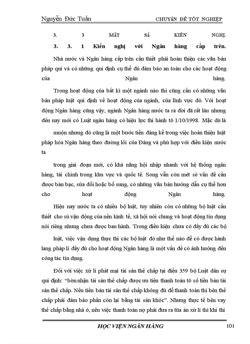 image for page Một số giải pháp phòng ngừa và hạn chế rủi ro tín dụng tại NHNo&PTNT huyện Thanh Oai, tỉnh Hà Tây