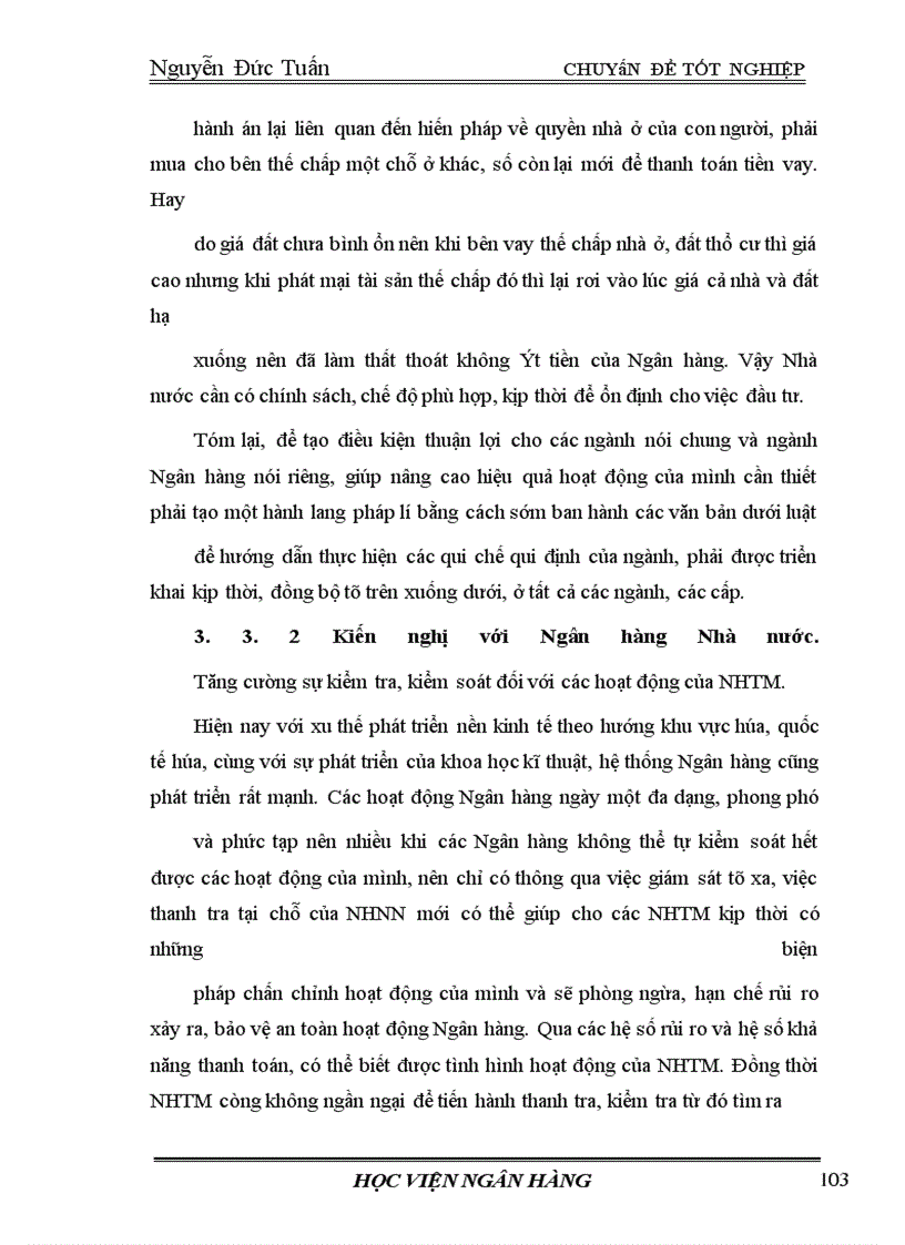 image for page Một số giải pháp phòng ngừa và hạn chế rủi ro tín dụng tại NHNo&PTNT huyện Thanh Oai, tỉnh Hà Tây
