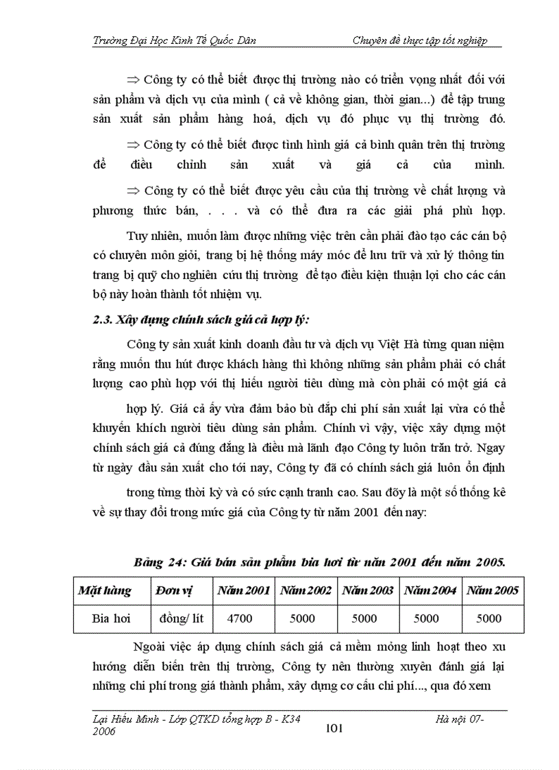 image for page Một số giải pháp thúc đẩy hoạt động tiêu thụ sản phẩm bia hơi tại Công ty sản xuất kinh doanh đầu tư và dịch vụ Việt Hà
